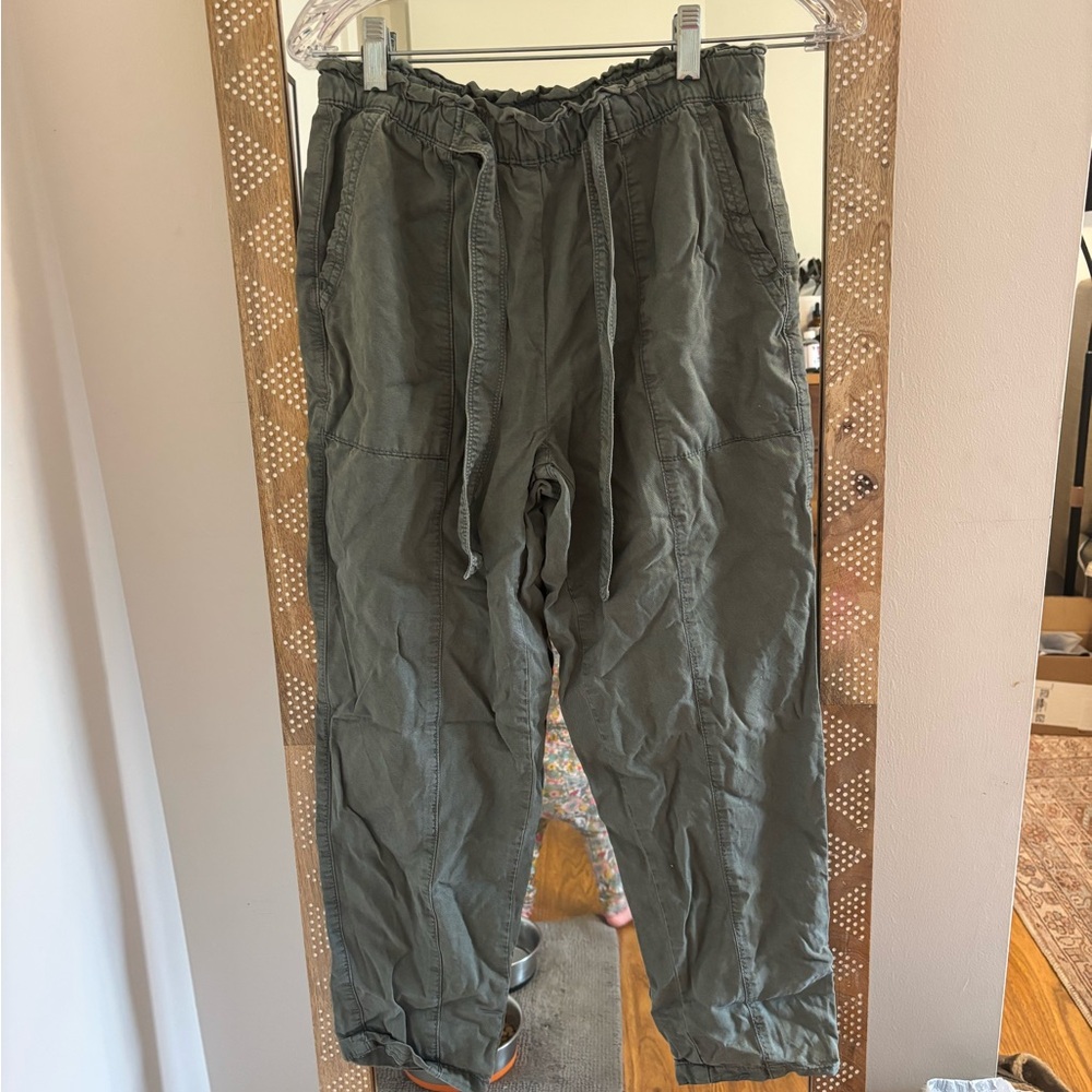 Men's Olive Casual Pants